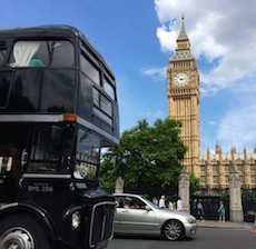 bus doubledecker big ben london