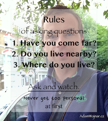 rules questions Angličani mentalita